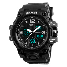 SKMEI 1155B Мужские водонепроницаемые военные кварцевые цифровые часы